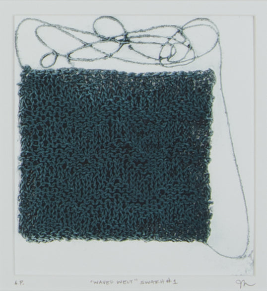 Waved Welt, Swatch #1